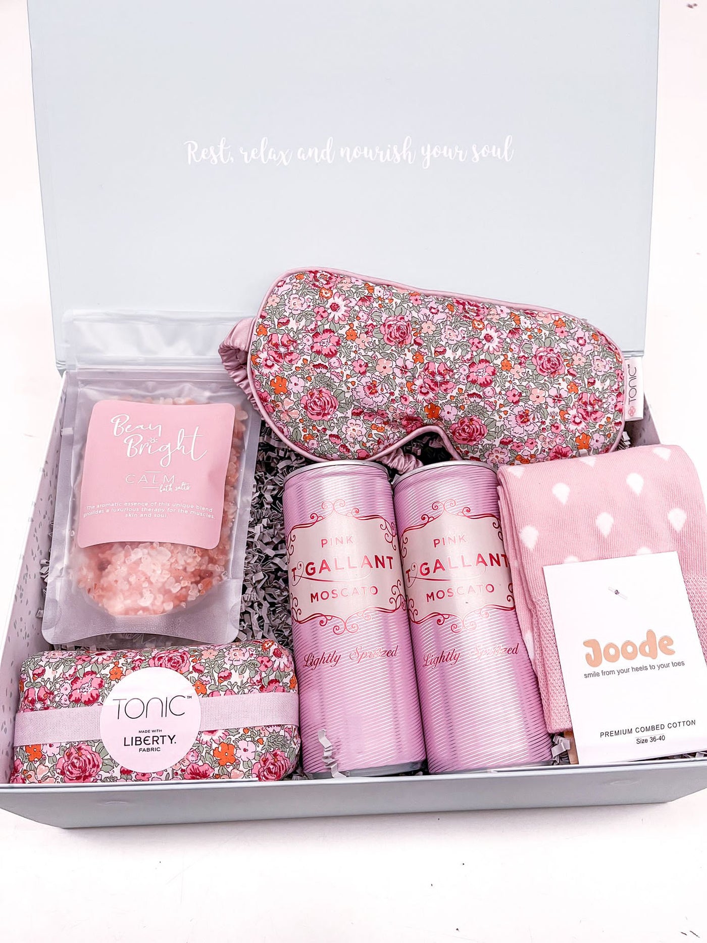 Spa Indulgence Pack  - Amelie (pink) - Feel Better Box
