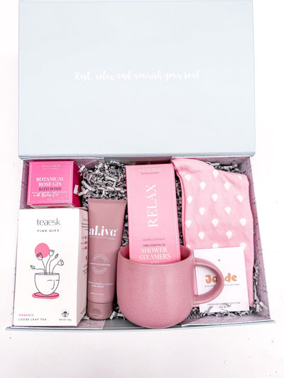 'Me Time' Care Package - Pink
 - Feel Better Box
