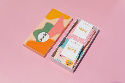 Smiley Hearts Socks Gift Box - Feel Better Box