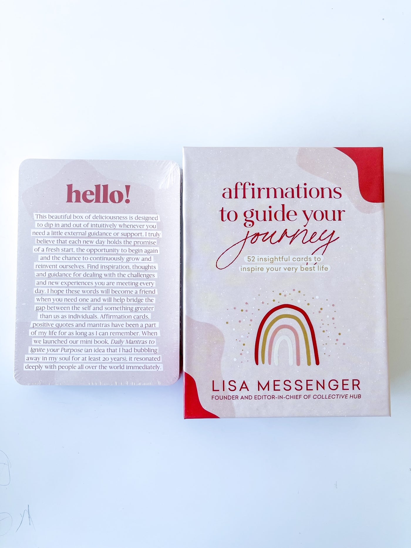 Affirmations to Guide Your Journey Box Card Set