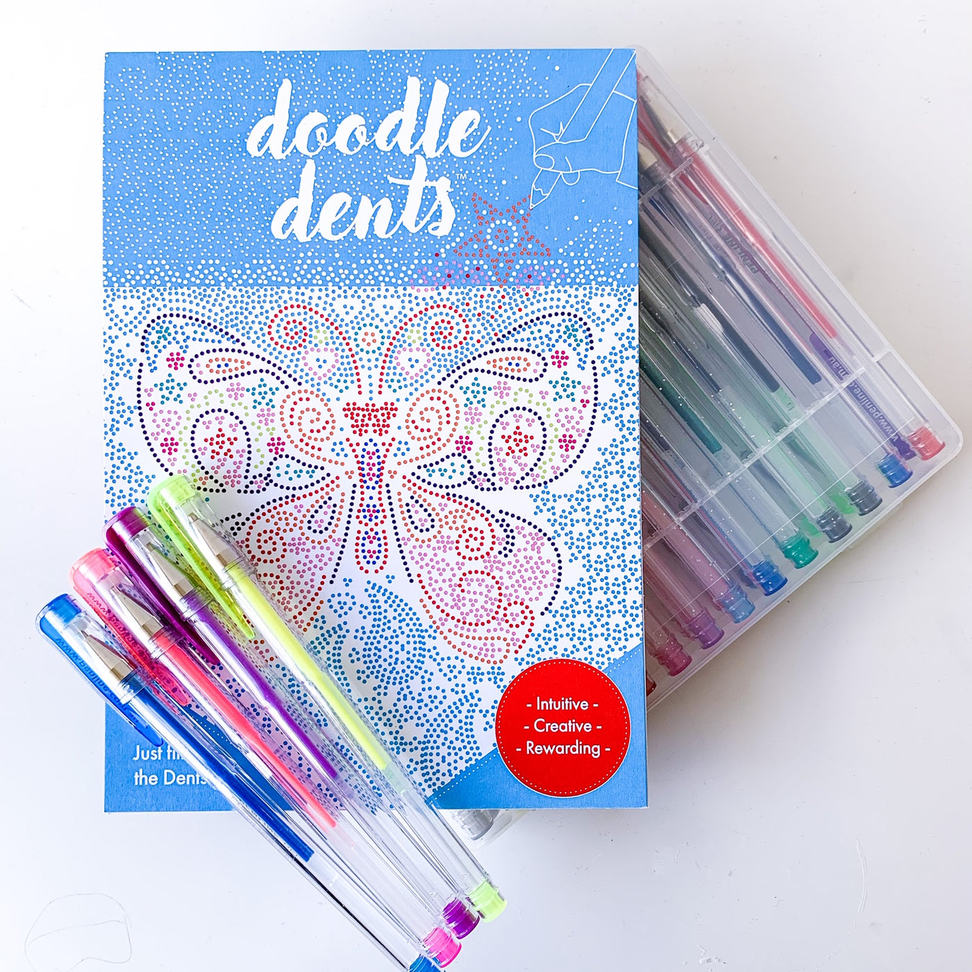 Doodle Dents Book and Gel Pens - Feel Better Box