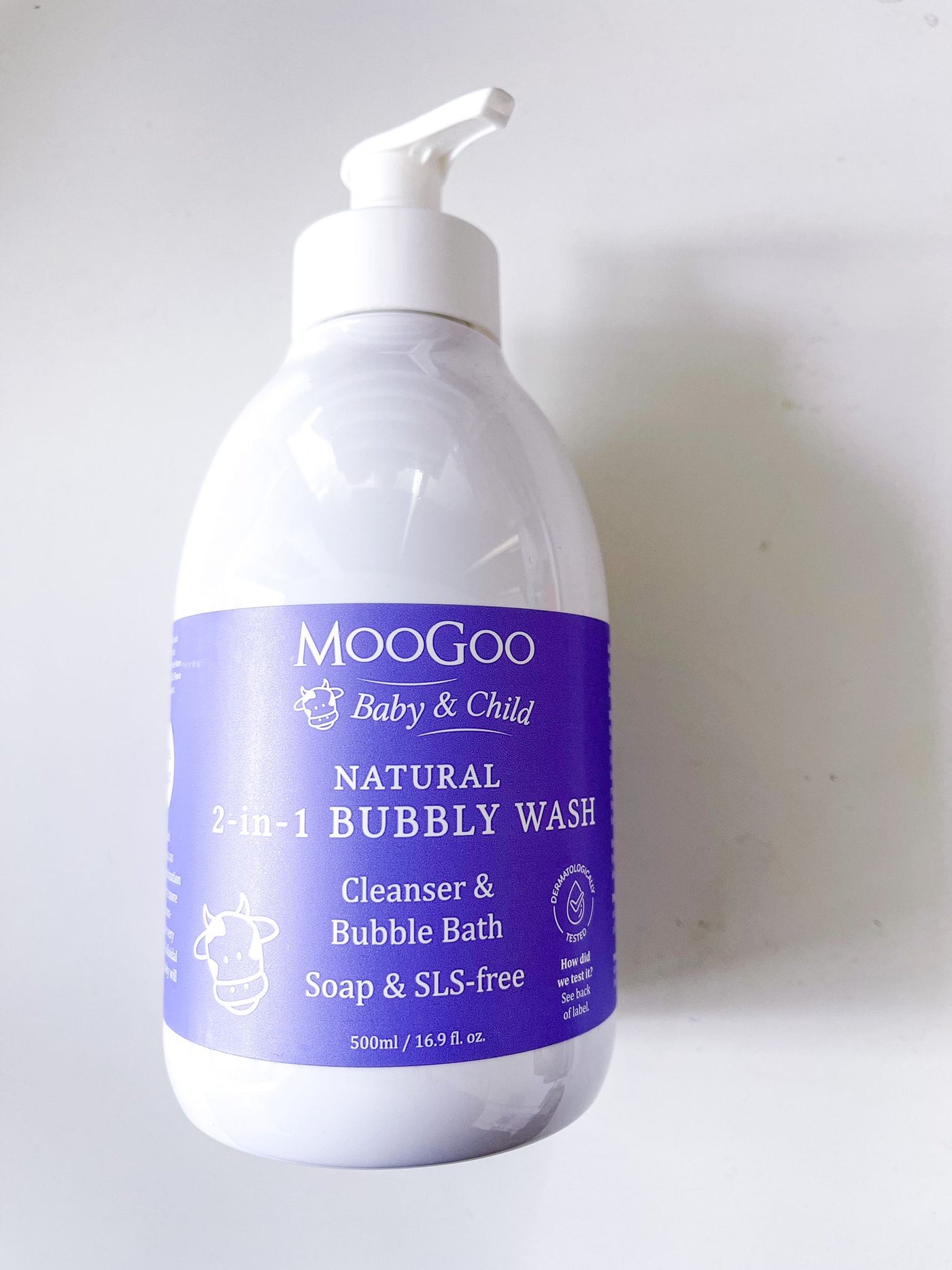 MooGoo Baby & Child Natural 2-in-1 Bubbly Wash