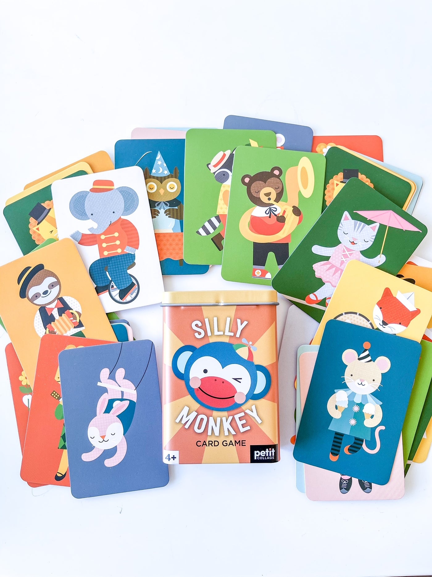 Kid's Card Game - silly monkey - Feel Better Box