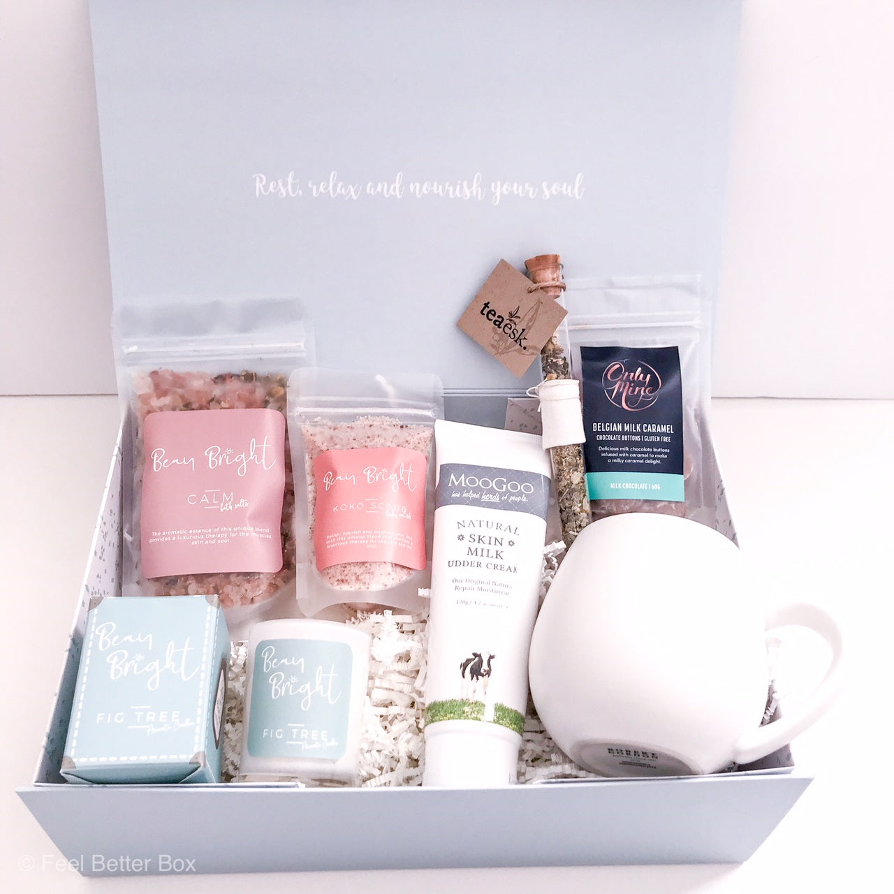 Afternoon Pick me up Hamper to cheer up a loved one - Feel Better Box