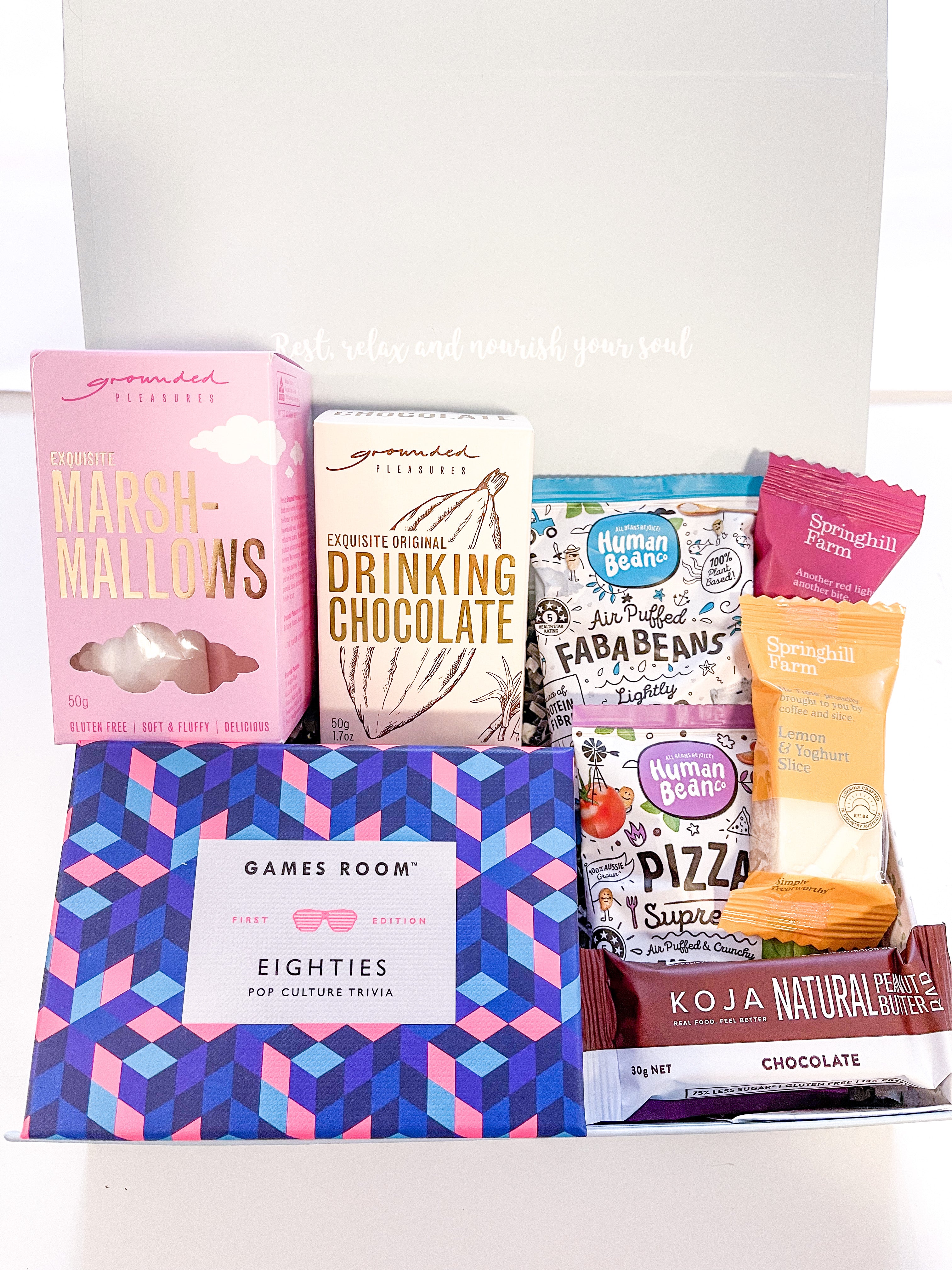 Snacks & fun – Feel Better Box