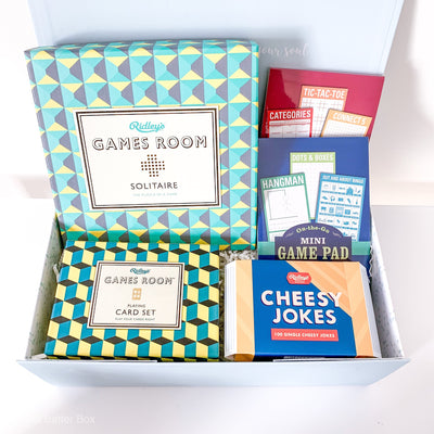 Hospital or recovery entertainment gift box