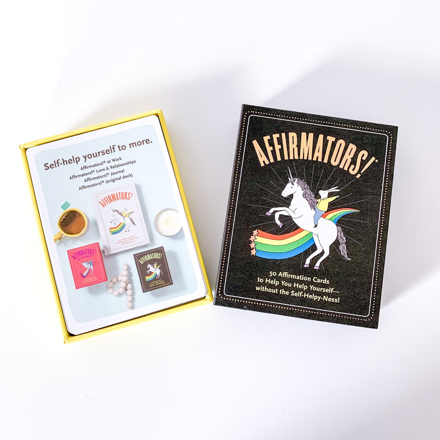 Affirmation Cards to help a loved one feel better within themselves - Feel Better Box